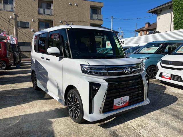 タントカスタムRSリミテッド 届け出済み未使用車保証 新車保証・まごころ保証 1年間・走行距離無制限付き・パノラマカメラ・LEDヘッドライト装備・LEDフォグ装備・シートヒーター装備・ETC装備(東京都)の中古車