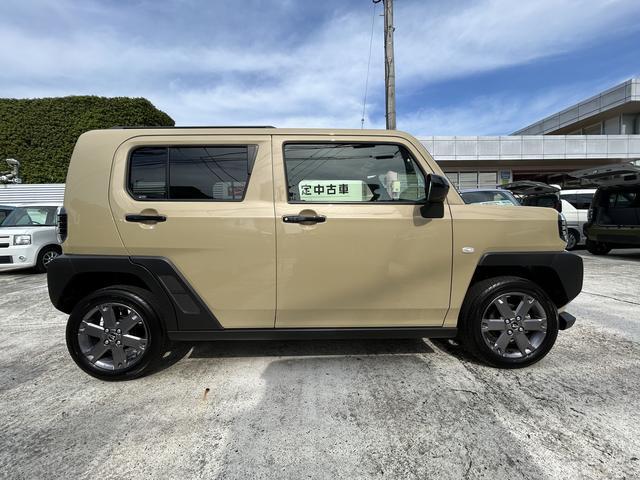 タフトGターボ ダーククロムベンチャー保証 新車保証・まごころ保証 1年間・走行距離無制限付き・7インチナビ・パノラマカメラ・装備・LEDヘッドライト装備・電動格納ミラー装備(東京都)の中古車