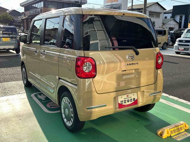 ムーヴキャンバスセオリーＧ　９インチディスプレイオーディオ装備保証　新車保証・まごころ保証　１年間・走行距離無制限付き・９インチディスプレイオーディオ装備・バックカメラ・ＬＥＤヘッドライト装備・ＬＥＤフォグ装備（東京都）の中古車