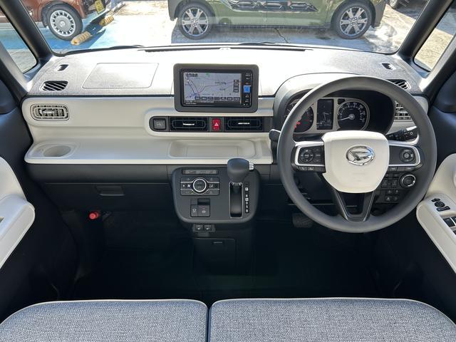 ムーヴキャンバスストライプスＧターボ　メモリーナビ　ドラレコ　ＥＴＣ保証　新車保証・まごころ保証　１年間・走行距離無制限付き・７インチナビ・バックカメラ・ドラレコ・ＥＴＣ装備・ＬＥＤヘッドライト装備・スマートアシスト装備（東京都）の中古車