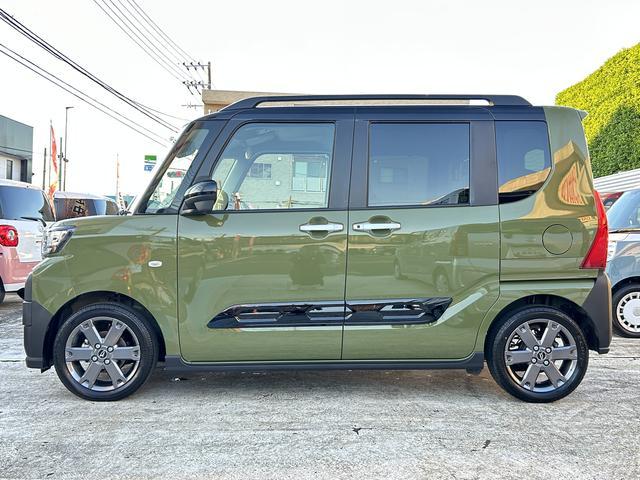 タントファンクロスターボ　７インチメモリーナビ　パノラマモニター新車保証継承　純正７インチメモリーナビ　パノラマモニター　ＥＴＣ　ＦＲドラレコ　シートヒーター　オートライト　オートハイビーム　ＬＥＤヘッドランプ　スマートアシスト　両側電動スライドドア（東京都）の中古車