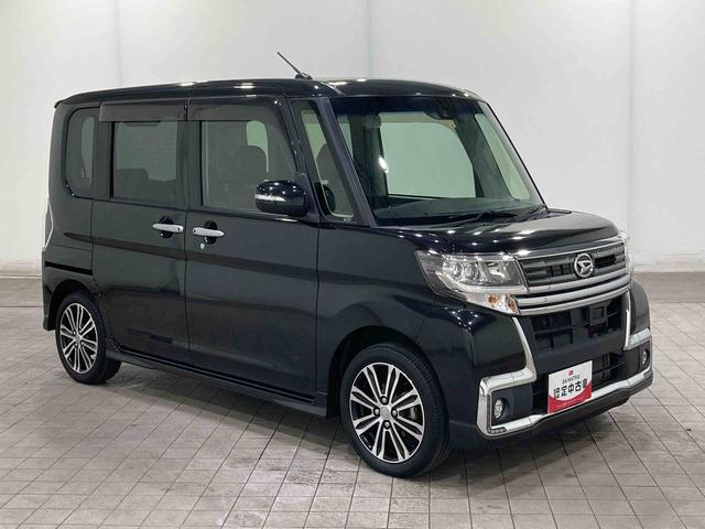 タントカスタムＲＳ　トップエディションＳＡII　ナビ・ＥＴＣ付保証　１年間・距離無制限付き　スマアシＩＩ・オートエアコン・プッシュボタンエンジンスタート・８型スタンダードナビ・ドラレコ・ＥＴＣ・バックカメラ・両側電動スライドドア・スモークガラス（東京都）の中古車