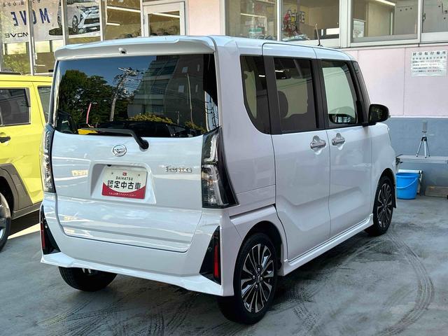 タントカスタムＲＳ　純正ナビ・ドラレコ・ＥＴＣ・バックカメラ付保証１年付き　地デジ　車線逸脱警報装置　電動格納式ミラー　ＥＴＣ付　禁煙　ナビＴＶ　タ−ボ　ワンオーナ車　オートハイビーム　ＬＥＤライト　スマキー　Ｂカメラ　シートヒーター（東京都）の中古車