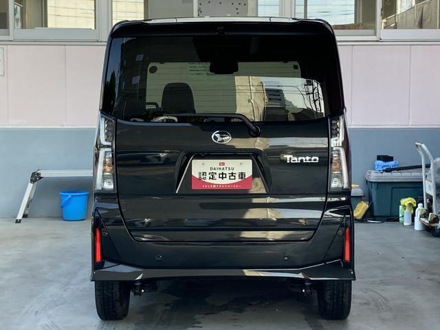 タントカスタムＲＳ　パノラマモニター・キーフリー付保証　新車保証・まごころ保証　１年間・走行距離無制限付き（東京都）の中古車