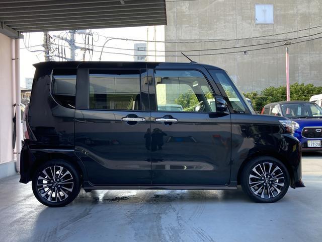 タントカスタムＲＳ　パノラマモニター・キーフリー付保証　新車保証・まごころ保証　１年間・走行距離無制限付き（東京都）の中古車