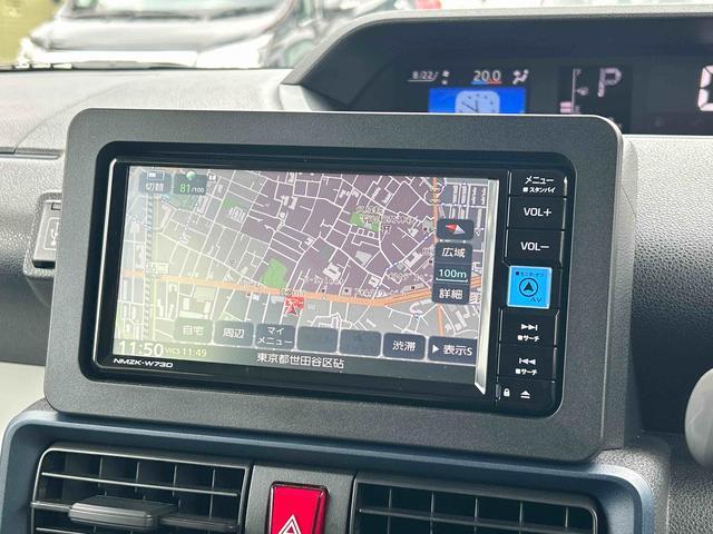 タントＸ　純正ナビ・ドラレコ・バックカメラ付保証　新車保証・まごころ保証　１年間・走行距離無制限付き　アイドリングストップ車　ブレーキサポート　フルセグ地デジ　ＳＤ　電動ミラー　ナビＴＶ　ＵＳＢ接続　禁煙　ＬＥＤライト　Ｂカメラ　シートヒター（東京都）の中古車