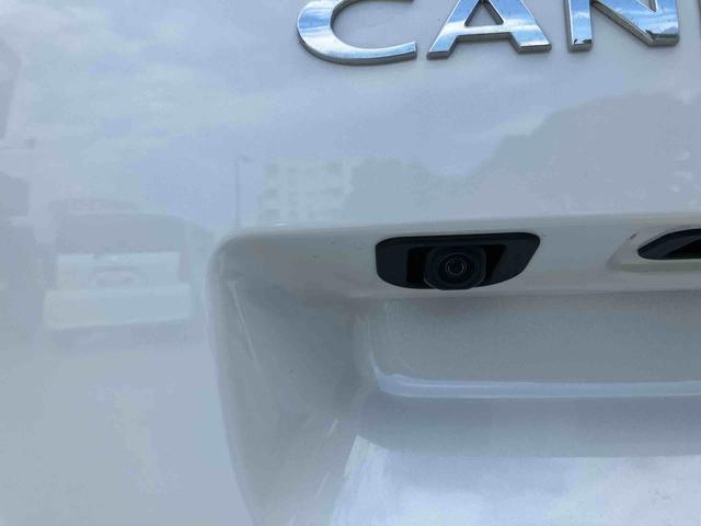 ムーヴキャンバスストライプスＧ　ＣＤチューナー・パノラマモニター付保証　新車保証・まごころ保証　１年間・走行距離無制限付き　全周囲　アイドルストップ　禁煙　セキュリティアラーム　スマートキープッシュスタート　Ｓヒーター　安全ボディ　ＬＥＤライト　両Ｐドア（東京都）の中古車