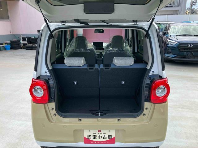 ムーヴキャンバスストライプスＧ　ＣＤチューナー・パノラマモニター付保証　新車保証・まごころ保証　１年間・走行距離無制限付き　全周囲　アイドルストップ　禁煙　セキュリティアラーム　スマートキープッシュスタート　Ｓヒーター　安全ボディ　ＬＥＤライト　両Ｐドア（東京都）の中古車