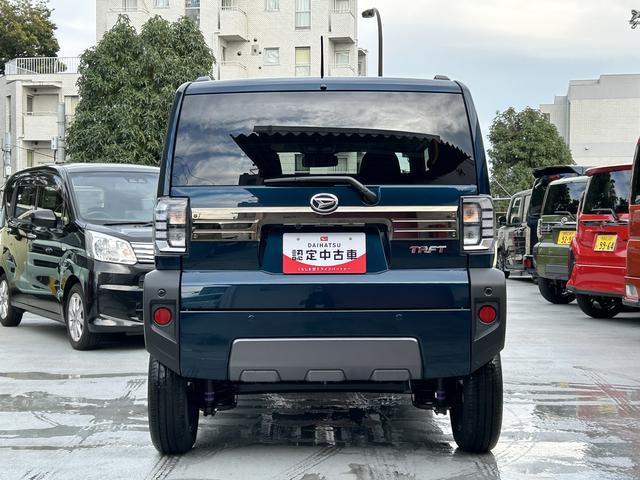 タフトＧ　ダーククロムベンチャー　ＣＤチューナー・パノラマカメラ付保証　新車保証・まごころ保証　１年間・走行距離無制限付き　１オ−ナ−　アダプティブクルコン　オートマチックハイビーム　ＬＥＤライト　レーンキープアシスト　アイドリングＳ　電格ミラー　シートヒーター付き（東京都）の中古車