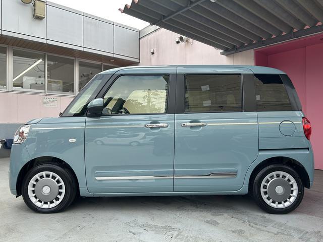 ムーヴキャンバスセオリーＧ　ナビ・ドラレコ・ＥＴＣ・パノラマモニター付保証　新車保証・まごころ保証　１年間・走行距離無制限付き　ブルートゥース　ナビＴＶ　全方位モニター　ＳＤナビ　衝突軽減ブレーキ　電動格納式ミラー　ＥＴＣ　ドラレコ　ＬＥＤヘッド　ワンオーナー　禁煙（東京都）の中古車