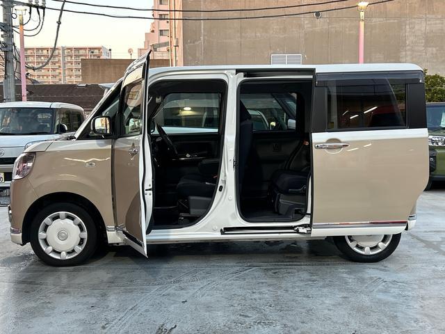 ムーヴキャンバスＸブラックインテリアリミテッド　ＳＡIII　ナビ・ドラレコ付保証　まごころ保証　１年間・走行距離無制限付き　Ｂｌｕｅｔｏｏｔｈオーディオ　地デジ　ドライブレコーダー　オートマチックハイビーム　両側パワースライドドア　キーフリー　３６０°カメラ　電動格納ミラー（東京都）の中古車