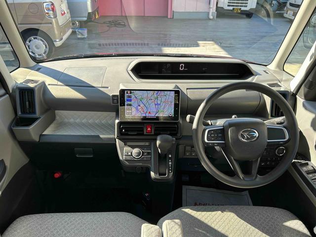 タントＸセレクション　純正９インチナビ・ドラレコ・ＥＴＣ付保証　まごころ保証　１年間・走行距離無制限付き　レーンキープ　衝突回避支援ブレーキ　ＬＥＤヘッドライ　シートヒータ　禁煙　ＤＶＤ　ワンオーナ　ＥＴＣ付　バックカメラ付　両側スライド片側電動ドア（東京都）の中古車