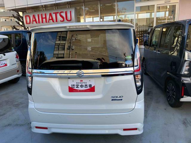 ソリオハイブリッドＭＺ　ナビ・ＥＴＣ・パノラマモニター付保証　新車保証・まごころ保証　１年間・走行距離無制限付き　３６０度カメラ　Ｗ電動ドア　ＳＲＳ　Ｂｌｕｅｔｏｏｔｈ対応　禁煙　ＡＢＳ　ＬＥＤランプ　盗難防止　ＥＴＣ車載器　キーフリー　メモリナビ（東京都）の中古車