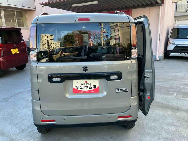 スペーシアベースＸＦ　大画面ナビ・パノラマモニター・ＥＴＣ・クルコン付保証　新車保証・まごころ保証　１年間・走行距離無制限付き　ワンオーナー・メモリーナビ・ＥＴＣ・オートエアコン・オートライト・シートヒーター・ＵＳＢ電源・片側電動スライド（東京都）の中古車