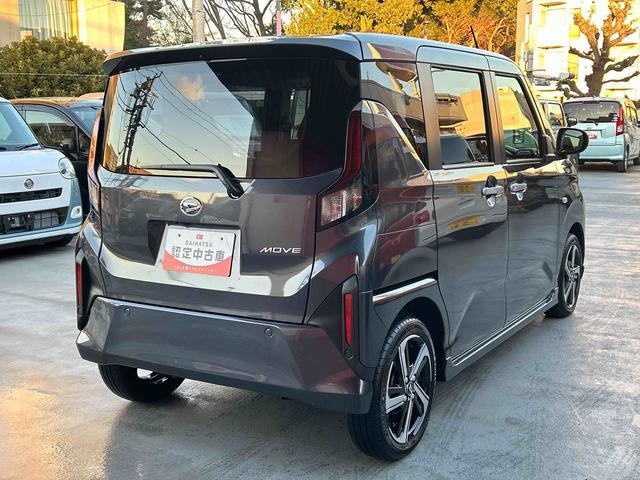 ムーヴＲＳ　９インチディスプレイオーディオ・パノラマモニター付保証　新車保証・まごころ保証　１年間・走行距離無制限付き　ターボ　９インチディスプレイオーディオ　ＬＥＤヘッドランプ　クリアランスソナー　両側パワースライドドア　スマートキー　アルミホイール　ドラレコ（東京都）の中古車