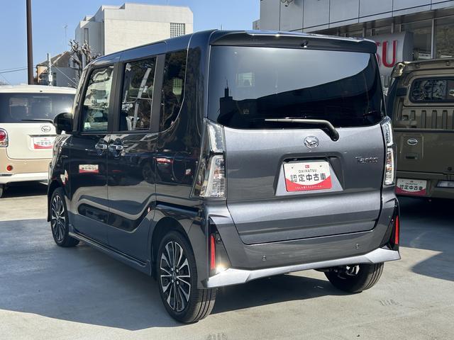 タントカスタムＲＳ　純正ナビ・ドラレコ・パノラマモニター付保証　新車保証・まごころ保証　１年間・走行距離無制限付き　両ＰＳＤ　ＵＳＢ入力　Ｂｌｕｅｔｏｏｔｈ対応　車線逸脱防止　禁煙　Ｄレコ　地デジ　シートヒータ　キーフリーキー　３６０°モニター　ナビＴＶ（東京都）の中古車