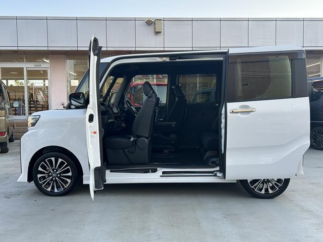 タントカスタムRS 大画面ナビ・ドラレコ・ETC・パノラマモニター保証 1年間・距離無制限付き レーダーブレーキ 両PSD USB入力 Bluetooth対応 車線逸脱防止 Dレコ シートヒータ ETC車載器 キーフリーキー メモリーナビゲーション 360°モニター(東京都)の中古車