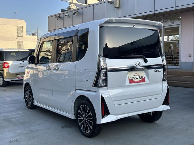タントカスタムRS 大画面ナビ・ドラレコ・ETC・パノラマモニター保証 1年間・距離無制限付き レーダーブレーキ 両PSD USB入力 Bluetooth対応 車線逸脱防止 Dレコ シートヒータ ETC車載器 キーフリーキー メモリーナビゲーション 360°モニター(東京都)の中古車