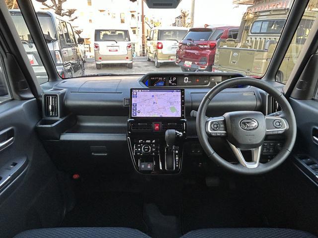 タントカスタムRS 大画面ナビ・ドラレコ・ETC・パノラマモニター保証 1年間・距離無制限付き レーダーブレーキ 両PSD USB入力 Bluetooth対応 車線逸脱防止 Dレコ シートヒータ ETC車載器 キーフリーキー メモリーナビゲーション 360°モニター(東京都)の中古車