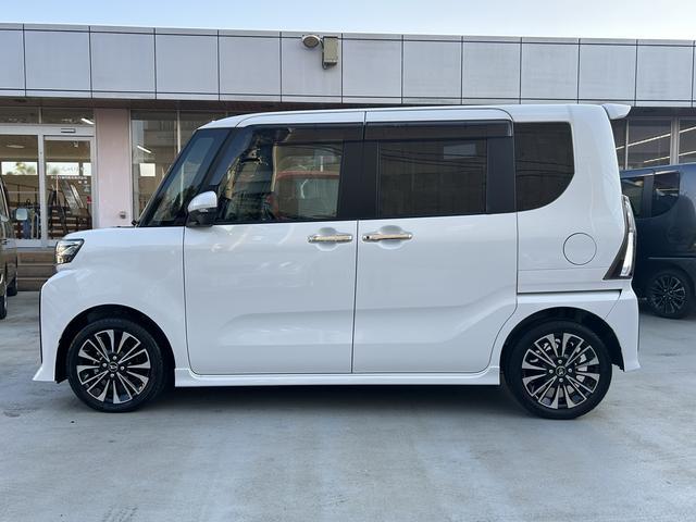 タントカスタムRS 大画面ナビ・ドラレコ・ETC・パノラマモニター保証 1年間・距離無制限付き レーダーブレーキ 両PSD USB入力 Bluetooth対応 車線逸脱防止 Dレコ シートヒータ ETC車載器 キーフリーキー メモリーナビゲーション 360°モニター(東京都)の中古車