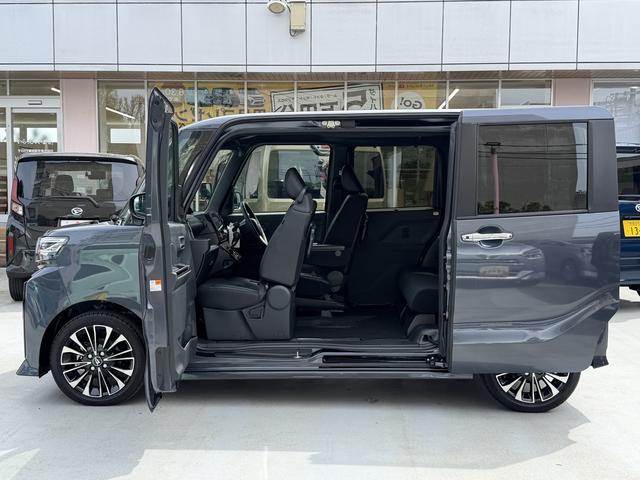 タントカスタムRSリミテッド 大画面ナビ・パノラマモニター付保証 新車保証・まごころ保証 1年間・走行距離無制限付き(東京都)の中古車