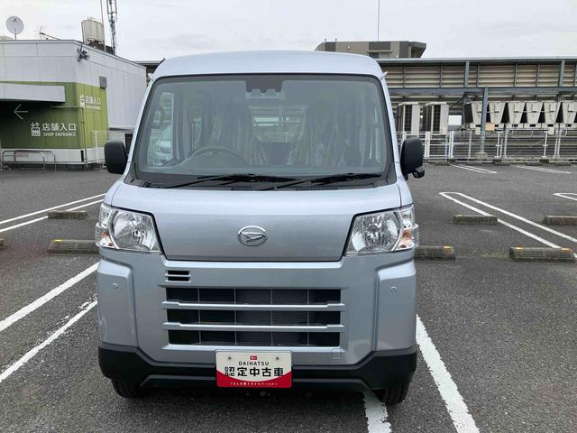 ハイゼットカーゴＤＸ　届け出済み未使用車保証　新車保証・まごころ保証　１年間・走行距離無制限付き　衝突回避システム　禁煙　安全ボディ　アイドリングストップ機能　両側スライドドア　ワンオーナー　助手席エアバッグ　キーレス　オートライト（東京都）の中古車