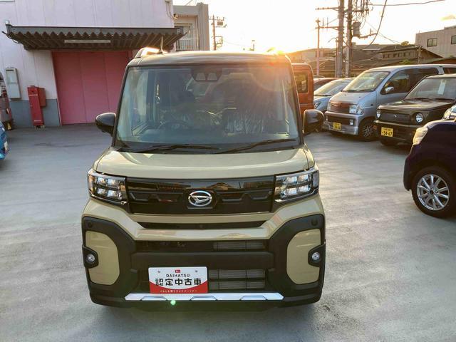 タントファンクロスターボリミテッド　届け出済み未使用車保証　新車保証・まごころ保証　１年間・走行距離無制限付き　衝突回避ブレーキ　イモビライザー　ＬＥＤライト　レーダークルーズ　シートヒーター　キーフリー　オートライト　バックカメラ　両側電動スライドドア（東京都）の中古車