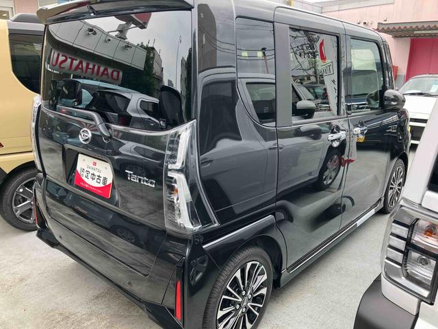 タントカスタムRSリミテッド 届け出済み未使用車保証 新車保証・まごころ保証 1年間・走行距離無制限付き 両側パワスラドア 1オナ 車線逸脱警報 コーナーセンサー 禁煙車 ETC シートヒーター アイドリングストップ 360度カメラ 追従クルコン(東京都)の中古車