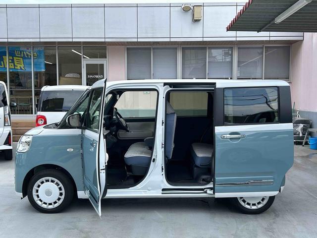 ムーヴキャンバスストライプスG 9インチディスプレイオーディオ・バックカメラ保証 新車保証・まごころ保証 1年間・走行距離無制限付き・9インチディスプレイオーディオ装備・LEDヘッドライト装備・シートヒーター装備 両パワースライドドア ブルートゥース フルセグテレビ(東京都)の中古車