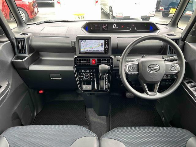 タントカスタムＸリミテッド　ナビ・ＥＴＣ・パノラマモニター付保証　新車保証・まごころ保証　１年間・走行距離無制限付き・７インチナビ・パノラマカメラ・ドラレコ・ＥＴＣ装備・ＬＥＤヘッドライト装備（東京都）の中古車