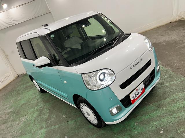 ムーヴキャンバスストライプスG 走行1734キロ/LEDヘッドランプ保証1年間・距離無制限付き(埼玉県)の中古車