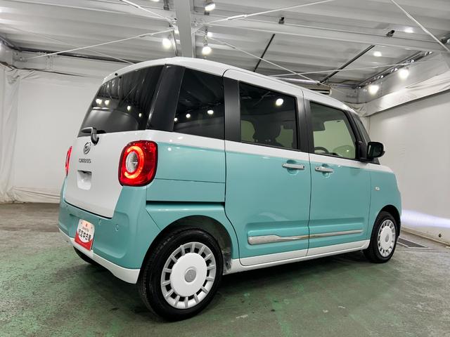 ムーヴキャンバスストライプスG 走行1734キロ/LEDヘッドランプ保証1年間・距離無制限付き(埼玉県)の中古車