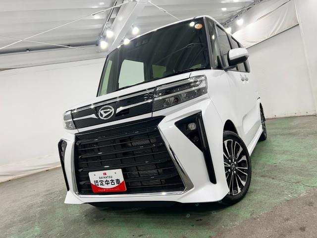 タントカスタムＲＳリミテッド　走行２５６５キロ／両側電動スライド一年保証・走行距離無制限　走行２５６５キロ　サイドエアバック　クリアランスソナー　オートマチックハイビーム　オートライト　ＬＥＤヘッドライト　ベンチシート　シートヒーター　両側電動スライドドア（埼玉県）の中古車