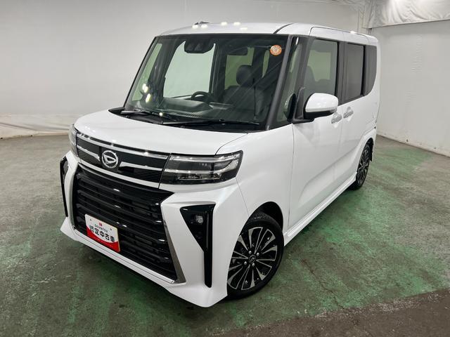 タントカスタムＲＳリミテッド　走行２５６５キロ／両側電動スライド一年保証・走行距離無制限　走行２５６５キロ　サイドエアバック　クリアランスソナー　オートマチックハイビーム　オートライト　ＬＥＤヘッドライト　ベンチシート　シートヒーター　両側電動スライドドア（埼玉県）の中古車