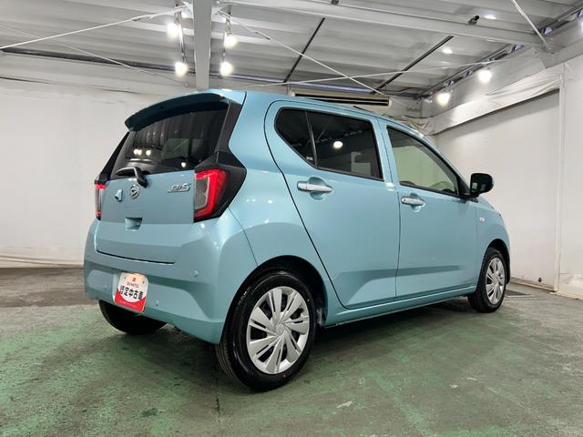 ミライースＸ　ＳＡIII　走行１８２９キロ／ＬＥＤヘッドライト一年保証・走行距離無制限　走行１８２９キロ　助手席エアバック　オートライト　オートマチックハイビーム　クリアランスソナー　アイドリングストップ（埼玉県）の中古車