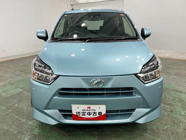 ミライースＸ　ＳＡIII　走行１８２９キロ／ＬＥＤヘッドライト一年保証・走行距離無制限　走行１８２９キロ　助手席エアバック　オートライト　オートマチックハイビーム　クリアランスソナー　アイドリングストップ（埼玉県）の中古車