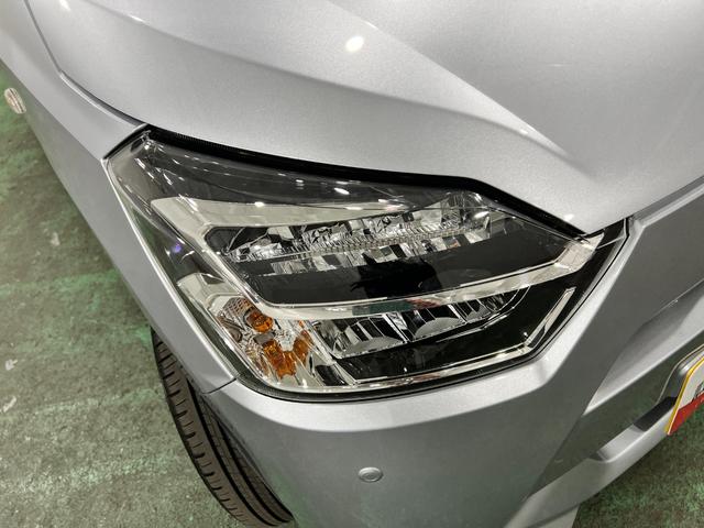 ミライースＸ　ＳＡIII　走行１５８５キロ／ＬＥＤヘッドライト一年保証・走行距離無制限　走行１５８５キロ　助手席エアバック　オートライト　オートマチックハイビーム　クリアランスソナー　アイドリングストップ（埼玉県）の中古車