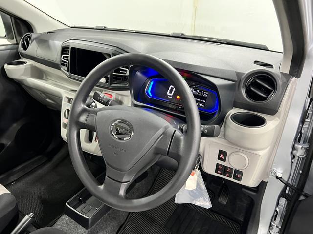 ミライースＸ　ＳＡIII　走行１５８５キロ／ＬＥＤヘッドライト一年保証・走行距離無制限　走行１５８５キロ　助手席エアバック　オートライト　オートマチックハイビーム　クリアランスソナー　アイドリングストップ（埼玉県）の中古車