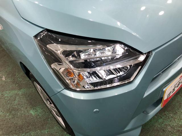 ミライースＸ　ＳＡIII　走行１１４３キロ／ＬＥＤヘッドライト一年保証・走行距離無制限　走行１１４３キロ　助手席エアバック　オートライト　オートマチックハイビーム　クリアランスソナー　アイドリングストップ（埼玉県）の中古車