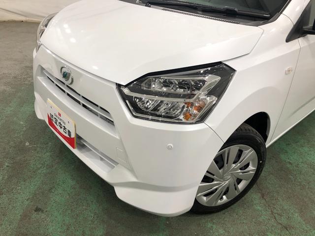 ミライースＸ　ＳＡIII　走行１２８キロ／ＬＥＤヘッドライト一年保証・走行距離無制限　走行１２８キロ　助手席エアバック　オートライト　オートマチックハイビーム　クリアランスソナー　アイドリングストップ（埼玉県）の中古車