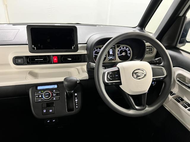 ムーヴキャンバスストライプスG 走行1851キロ/LEDヘッドランプ保証1年間・距離無制限付き キーフリー LEDヘッドランプ シートヒーター USB入力端子 クリアランスソナー 両側電動スライドドア LEDヘッドライト オートライト(埼玉県)の中古車