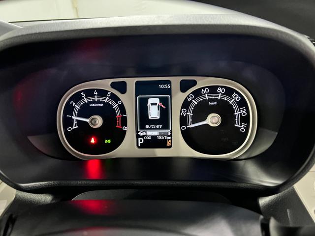ムーヴキャンバスストライプスG 走行1851キロ/LEDヘッドランプ保証1年間・距離無制限付き キーフリー LEDヘッドランプ シートヒーター USB入力端子 クリアランスソナー 両側電動スライドドア LEDヘッドライト オートライト(埼玉県)の中古車