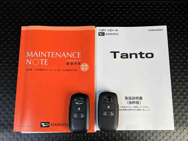 タントカスタムＲＳ　純正ナビ　ＥＴＣ車載器　ドライブレコーダー保証　新車保証・まごころ保証　１年間・走行距離無制限付き　純正７インチナビ　ＥＴＣ車載器　バックカメラ　ドライブレコーダー　両側電動スライドドア　前席シートヒーター　電動パーキングブレーキ（東京都）の中古車