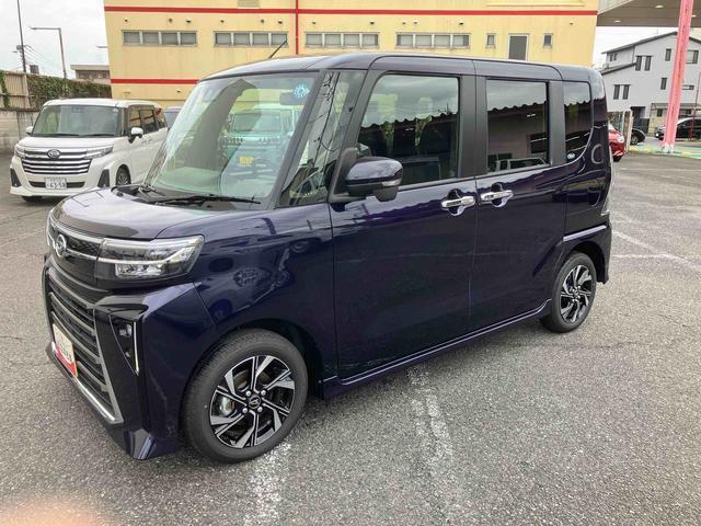 タントカスタムＸリミテッド　７ナビ　パノラマカメラ　ドラレコーダー保証　新車保証・まごころ保証　１年間・走行距離無制限付き・７インチナビ・パノラマカメラ・ドラレコ・装備・ＬＥＤヘッドライト装備（東京都）の中古車