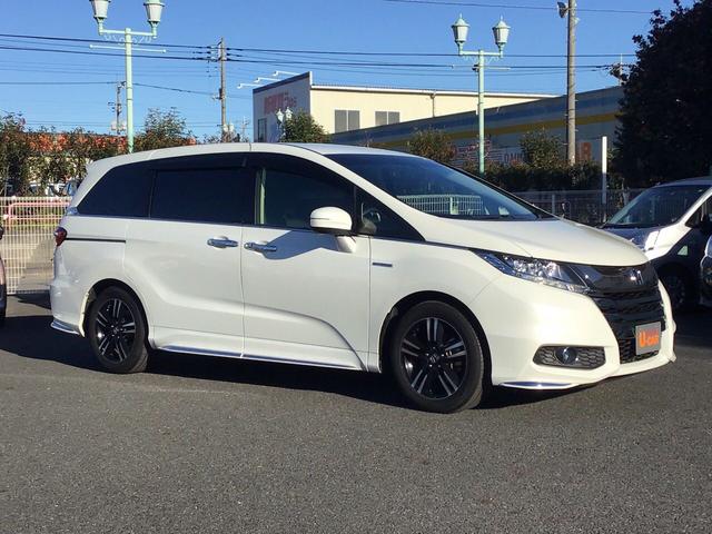 オデッセイハイブリッドハイブリッドアブソルート ホンダセンシングｅｘパックナビ バックカメラ 後席モニター ｅｔｃ クルーズコントロール ブラインドスポットモニター ｌｅｄヘッドライト 両側電動スライドドア 運転席電動シート ａｃ１００ｖ電源 千葉県 の中古車