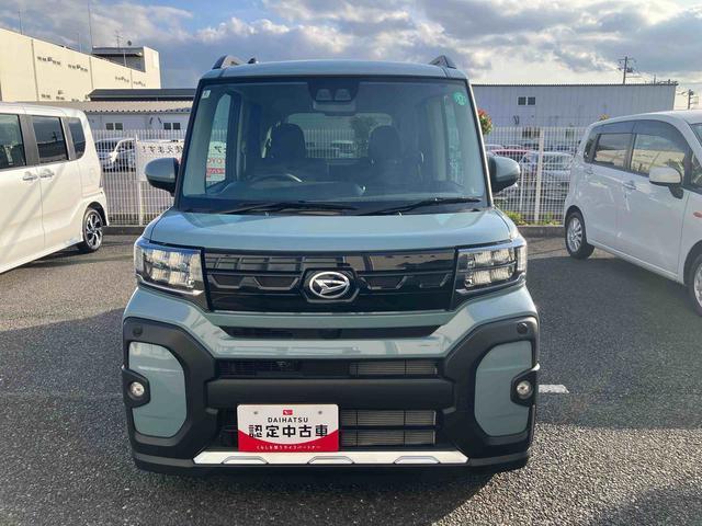 タントファンクロスルーフレール　バックカメラ　両側パワスラ　１４インチアルミ　シートヒーター　電動駐車ブレーキ　ＬＥＤヘッドライト＆フォグランプ　上下２段調節式デッキボード　コーナーセンサー　衝突被害軽減ブレーキ（千葉県）の中古車