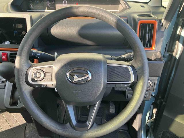 タントファンクロスルーフレール　バックカメラ　両側パワスラ　１４インチアルミ　シートヒーター　電動駐車ブレーキ　ＬＥＤヘッドライト＆フォグランプ　上下２段調節式デッキボード　コーナーセンサー　衝突被害軽減ブレーキ（千葉県）の中古車