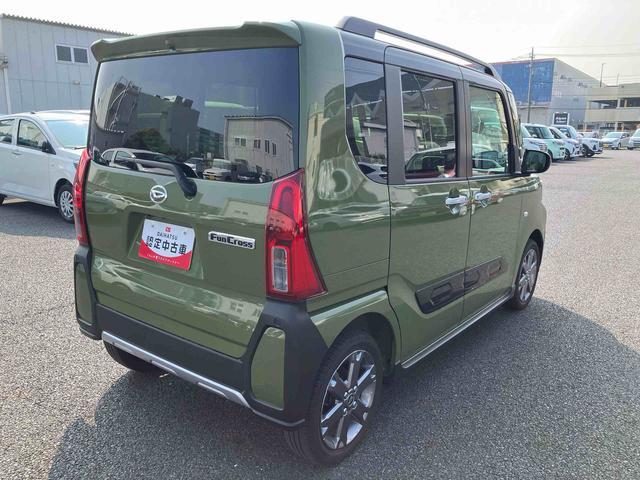 タントファンクロスターボＩＤＬＥレス・全車速追従機能付ＡＣＣ・スマートアシスト・コーナーセンサー・ＬＥＤヘッドランプ・両側パワースライドドア・ミラクルオープンドア・パノラマモニター対応カメラ・ＣＶＴ（千葉県）の中古車