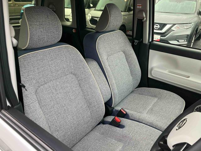 ムーヴキャンバスストライプスGLEDヘッドランプ・フォグランプ・電動パ−キング・シートヒ−タ−・スマ−トアシスト・ホッとカップホルダ−/360°スーパ−UV&IRカットガラス・置き楽ボックス・オートブレ−キホールド付き車(千葉県)の中古車