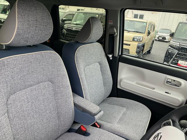 ムーヴキャンバスストライプスGLEDヘッドランプ・フォグランプ・電動パ−キング・シートヒ−タ−・スマ−トアシスト・ホッとカップホルダ−/360°スーパ−UV&IRカットガラス・置き楽ボックス・オートブレ−キホールド付き車(千葉県)の中古車